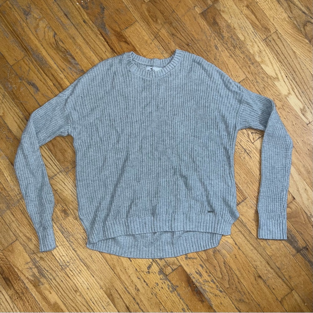 Gray Hollister Sweater